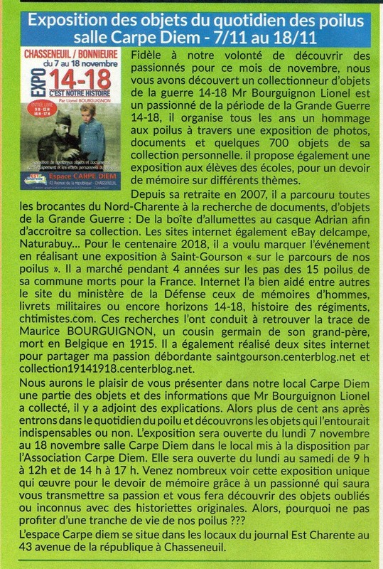 ARTICLE DE PRESSE 2022